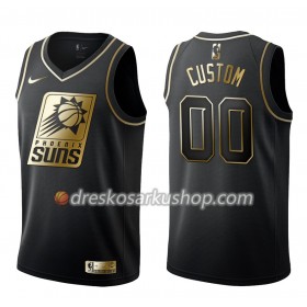 Muški NBA Dres Phoenix Suns Personalizirani Nike Crna Golden Edition Swingman